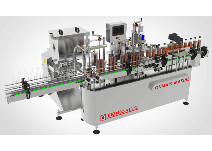 EKD-102 (100ML – 1000ML Automatic Filling, Capping and Labeling Machine)